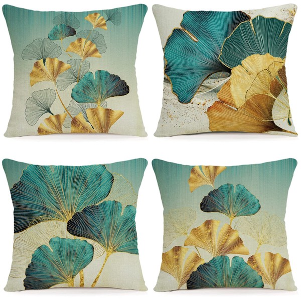 ZWJD Cushion Cover 40 x 40 cm, Set of 4