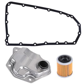 Transmission Filter Oil Pan Gasket Kit Fits for Nissan Altima Rogue Sentra Juke NV200 Lancer Dodge Caliber Jeep Compass Outlander Patriot Mitsubishi 5191890AA 31728-1XF03 31728-1XF02