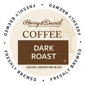 Harry & David Coffee Single Serve Cups for Keurig K-Cups Brewers 72 Count (Dark Roast)