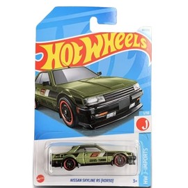 Hot Wheels Nissan Skyline RS (KDR30) Green 1/10 Scale, HW J-Imports