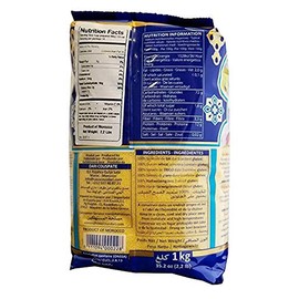 Dari Fine Moroccan Couscous 1kg, 2.2lb, Pack of 3