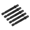 Biaungdo Square Socket Bit Adapter, 5 Pcs 1/4 Hex Impact
