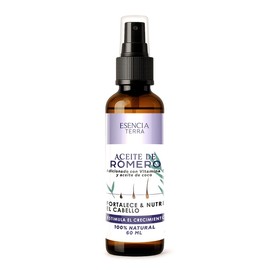 Tratamiento de aceite de romero anticaída 100% natural - Reparación capilar - Crecimiento (SIN CEPILLO 30 ML)