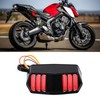 LED Motorcycle Taillight Turn Brake Driving Signal Lamp 42W for