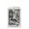 Tim Holtz Cling Stamp 2.5"X3.5"-Bird Song