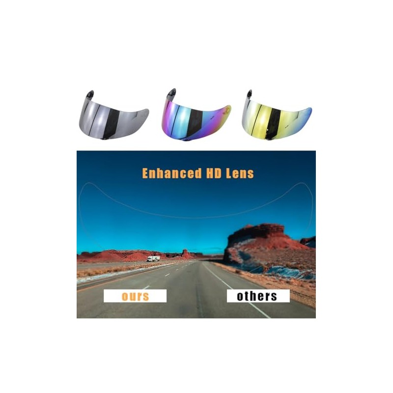 Helmet Visor, Motorcycle Helmet Visor, Helmet Screen, Motorcycle Windscreen Helmet,