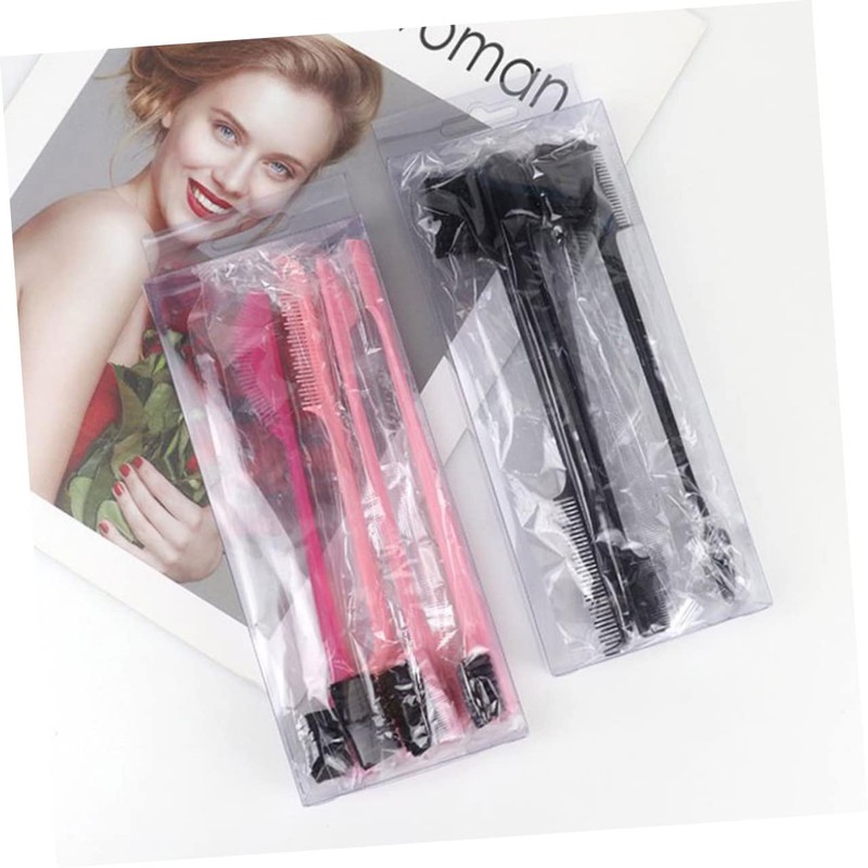 Outanaya 4Pcs Double Ended Eyebrow Brushes Hair Combs Set for