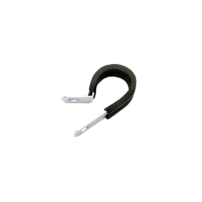 Edelbrock CUSHION CLAMPS (# 6 HOSE), Silver