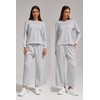 YETOWA Women’s Air Layer Fabric 2 Piece Set Stylish Long
