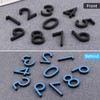 4inch Self Adhesive Mailbox Numbers, Door Address Number Stickers for