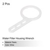 sourcing map 2 Pack Water Filter Housing Open-End Wrench for