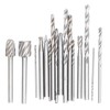 72Pcs Mini Electric Drill Accessories Chuck Engraving Cutter Positioner Drilling