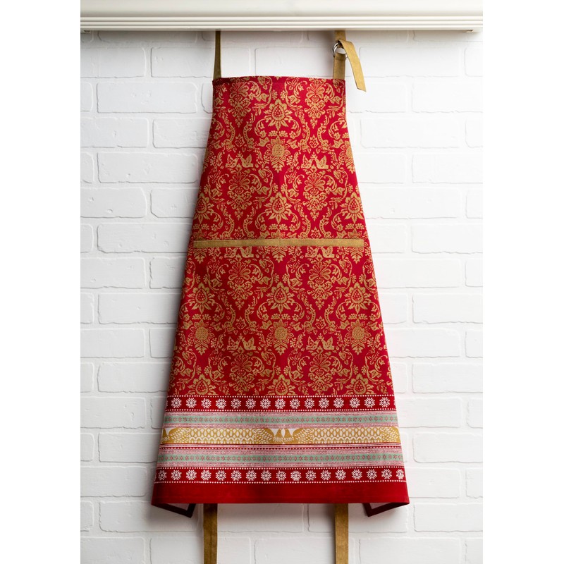 Maison d' Hermine Apron 100% Cotton 1 Piece Adjustable Neck