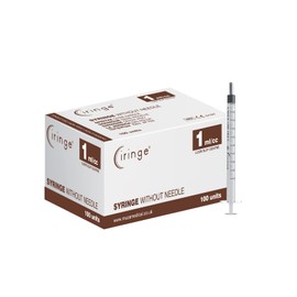 Ciringe 1 ml Syringe - Pack of 100