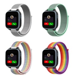 VELULYX Children's Nylon Strap for XPLORA X5/XGO2/XGO3, XPLORA Children's Smartwatch Girls Boys Replacement Wristbands for Xplora X5 Play/XGO2/XGO3