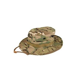 GOVERNMENT CONTRACTOR US Military Boonie Hat, Made in USA (OCP Scorpion, 7 3/4)
