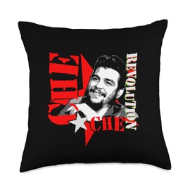 Ernesto Che Guevara Revolution Guerrilla Fighter Throw Pillow