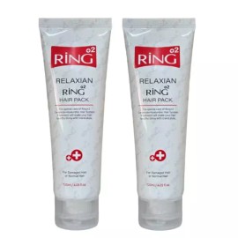 Relaxian 링플러스투 릴렉시안 헤어팩 트리트먼트 120ml+120ml Ringplus2 Relaxian Hair Pack Treatment 120ml+120ml