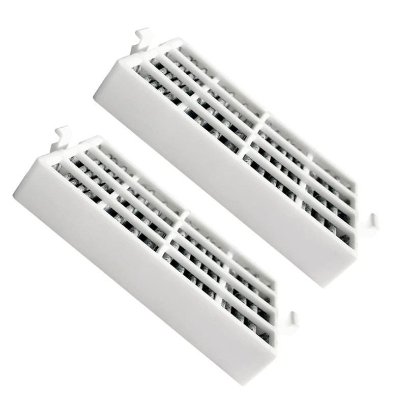 jojofuny 2sets Fridge Air Purifier Odor Carbon Filtration Easy Install