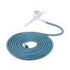 ABEST 10' Braided Airbrush Air Hose 1/8"-1/8" Adaptor Fitting
