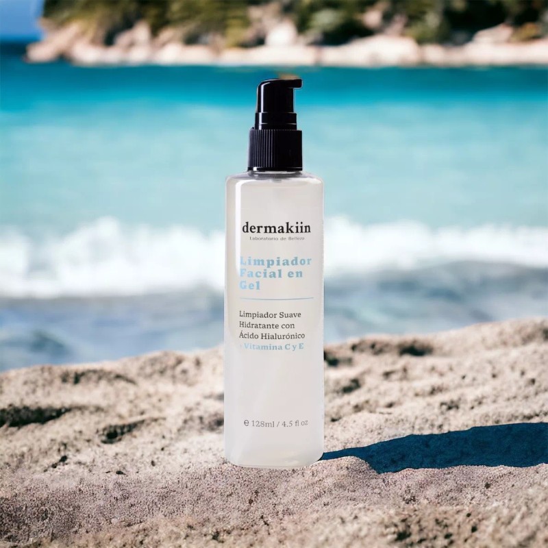 Dermakiin Limpiador Facial Antiedad En Gel Con Antioxidantes