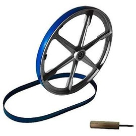 Replacement set of 2 URETHANE BAND SAW TIRES FOR IRONSMITH 7 1/4" BAND SAW