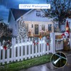 JMEXSUSS 720 LED White Christmas Lights, 8 Modes 230ft Waterproof