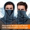 Winter Fleece Thermal Windproof Mask Balaclava Ski Full Face Mask