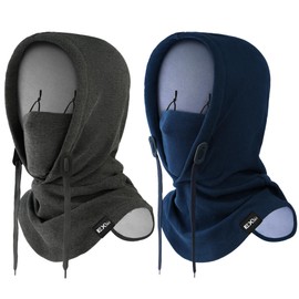 EXski Balaclava Face Mask, 4-in-1 Warm Winter Ski Mask for Men Women Neck Warmer for Skiing Cycling