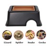 Hamiledyi Reptile Hide Box Gecko Hideout Cave with Sink Humidifier