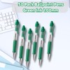 Wiaziert BallPoint Pens Bulk, 50 Pack (Green Ink), No Bleed