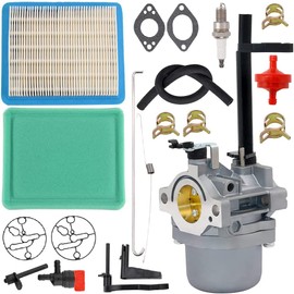 Hippotech 591378 Carburetor Replacement for Briggs & Stratton 6200 8550 10HP 796321 696132 696133 796322 697351 699958 699966 695328 with Snowblower Generator Tune-Up Kit