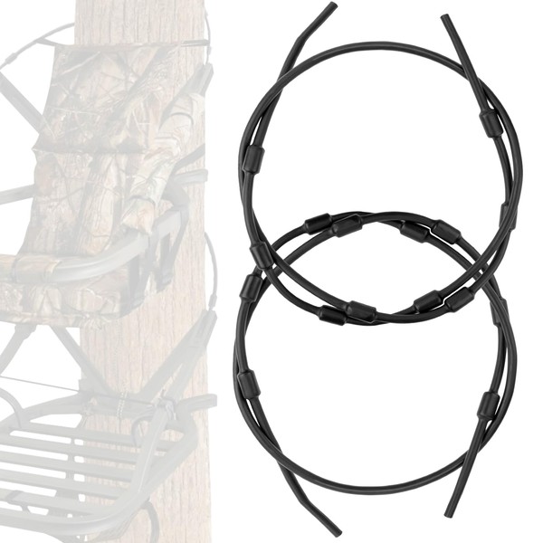 Tree Stand Cables for Summit Climber - 65'' PVC Black