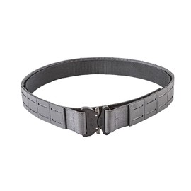 Raine Dual Layer Tactical Belt 1.75" - MOLLE Belt - Duty Belt (Wolf Grey, Large)