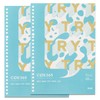 Plus Notebook, Loose Leaf COE365, Blue x Yellow, Set of