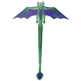 In the Breeze 3399 — 90-inch Dragon Kite — Large, Easy-Flying Kite with Line and Bag Included