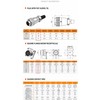DRRI WEIPU Heavy Duty WS20 4-Pin Metal Aviation Circular Bulkhead