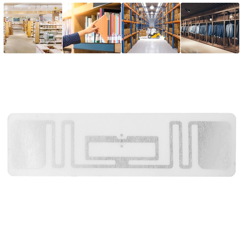 100pcs UHF RFID Labels 860‑960MHz UR108 Chip Reusable Electronic Tag