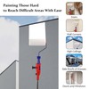 Les-Theresa Extendable Paint Brush Set, Paint Brush Extender Extension Pole