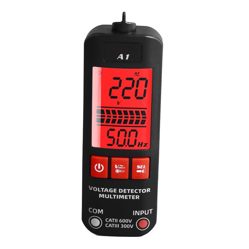 Digital Multimeter 2 Modes Voltage Detector Frequency Tester Measurement Tool
