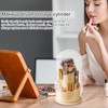 Makeup Brush Organizer,Lipstick Storage Box - 360 Degree Rotation Dustproof