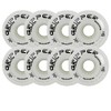 Labeda Roller Hockey Wheels Gripper Crossover Soft 76A White 76mm