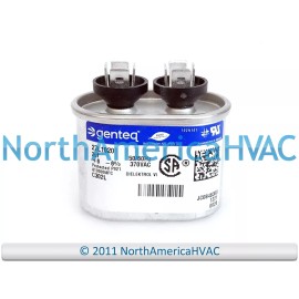 Fits GE Genteq Capcom Capacitor 2 uf MFD 370 Volt Fits GE Genteq 27L1020 27L1020BZ3 27L1020BX