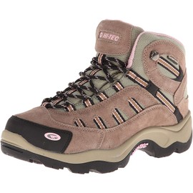 Hi-Tec Women's Bandera Mid Waterproof Hiking Boot,Taupe/Blush,10 M US