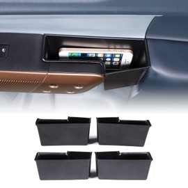 Car Front and Rear Door Storage Box Compatible with Ford Maverick 2022-2024 Car Door Storage Box Glove Organizer Tray Door Organizer Handle Pocket Tray Insert Glove Pallet Tray Interior Accessories