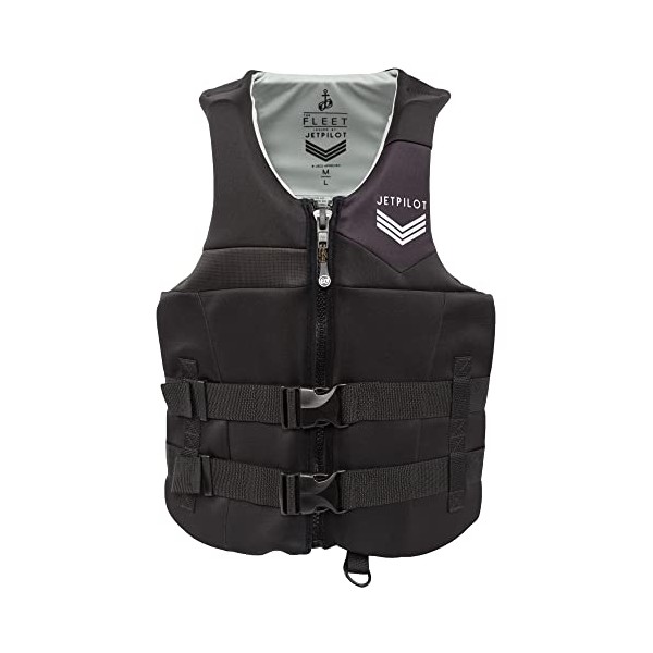 Jet Pilot Fleet PFD (Dual UL)-Black-L/XL
