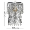 MiniSun Elegant Modern Sparkling Chrome Acrylic Crystal Jewel Bead Effect