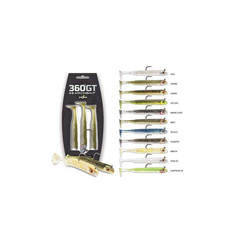 Rapala Worm Storm 360GT Searchbait Weeddress 14cm 34g Marilyn MRL