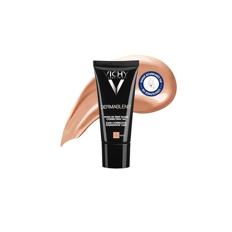 Vichy Dermablend smooth 35 sand 30ml base de maquillaje fluida