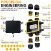 Tynoscco IP68 Waterproof Junction Box Outdoor,4-Way Electrical Junction Box Outdoor